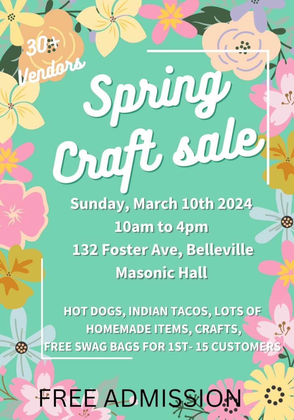 Spring Craft Sale - The City of Quinte West